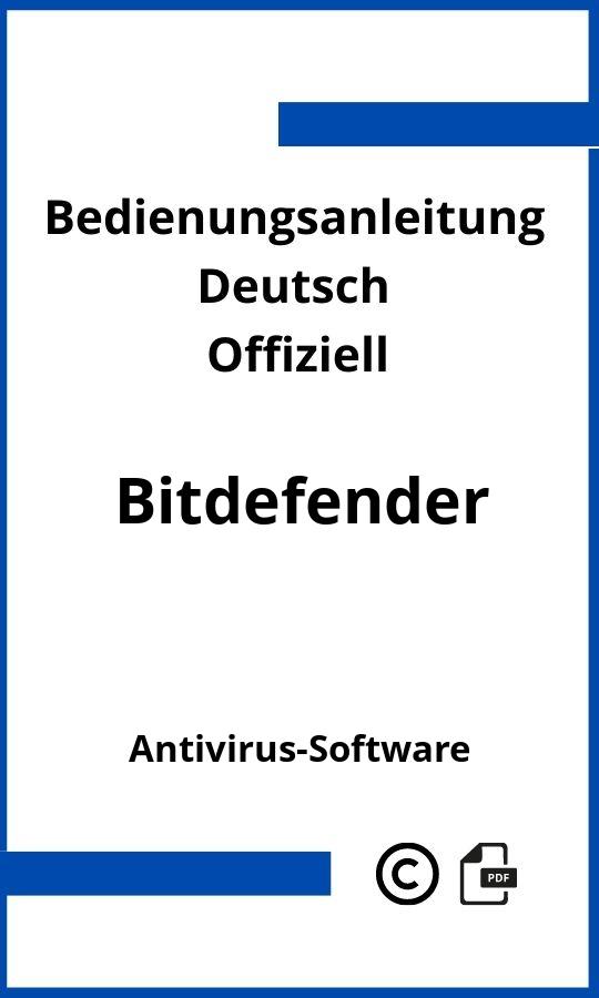 Bitdefender Antivirus-Software Bedienungsanleitung