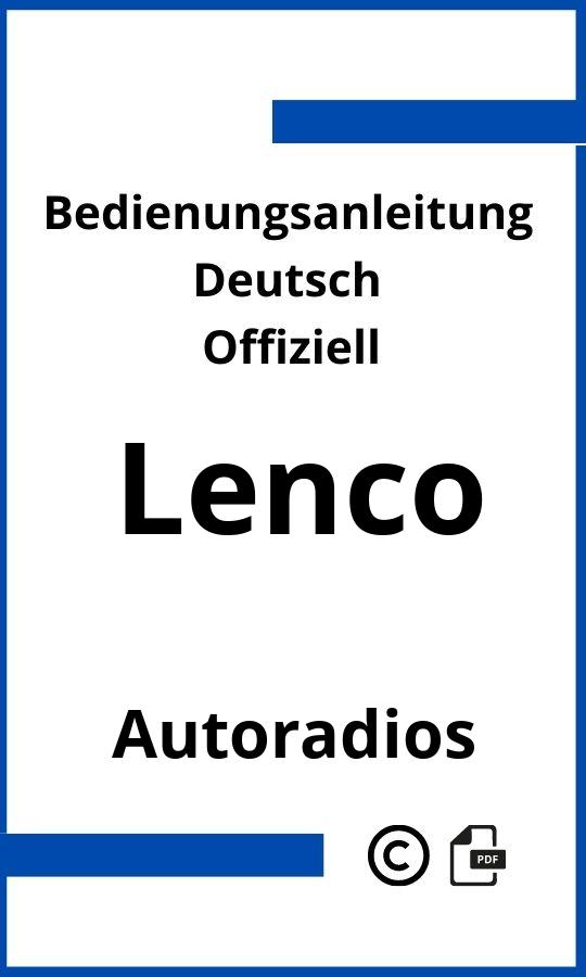 Lenco Autoradio Bedienungsanleitung