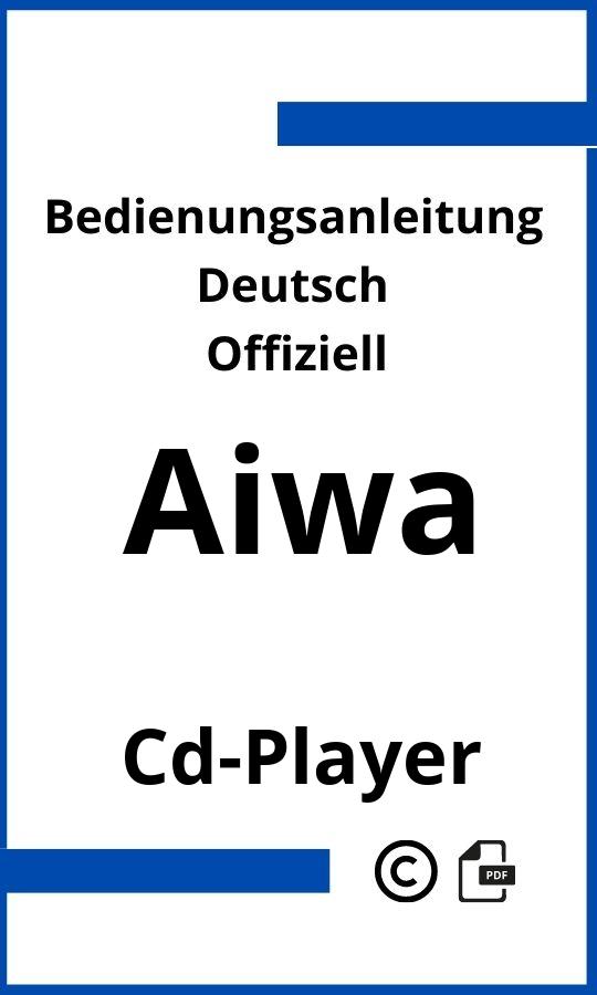 Aiwa CD-Player Bedienungsanleitung