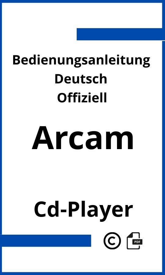 Arcam CD-Player Bedienungsanleitung