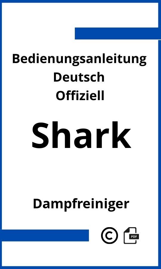 Shark Dampfreiniger Bedienungsanleitung