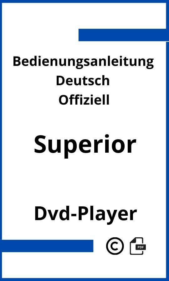Superior DVD-Player Bedienungsanleitung