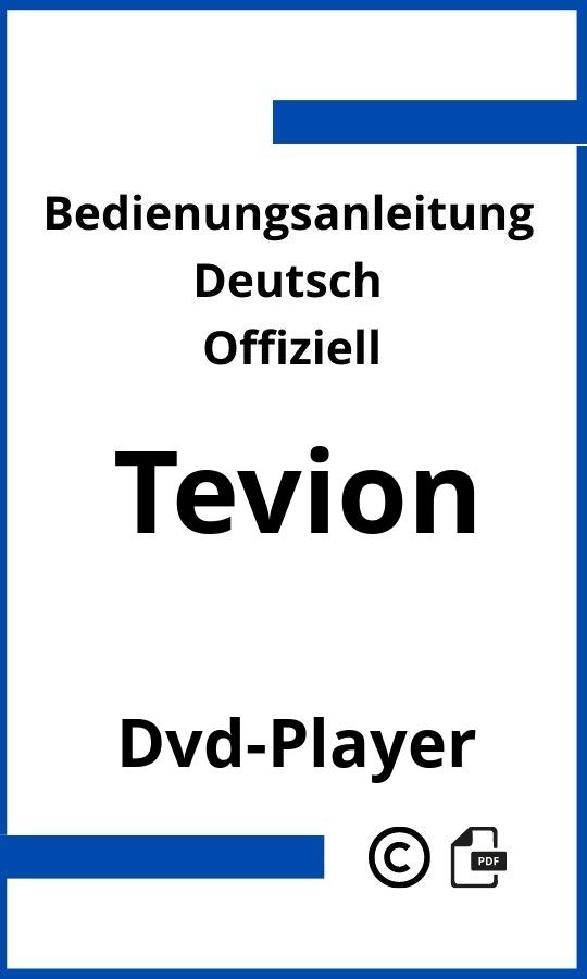 Tevion DVD-Player Bedienungsanleitung