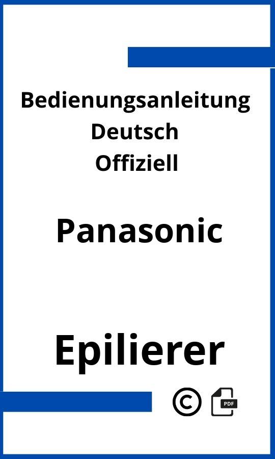 Panasonic Epilierer Bedienungsanleitung
