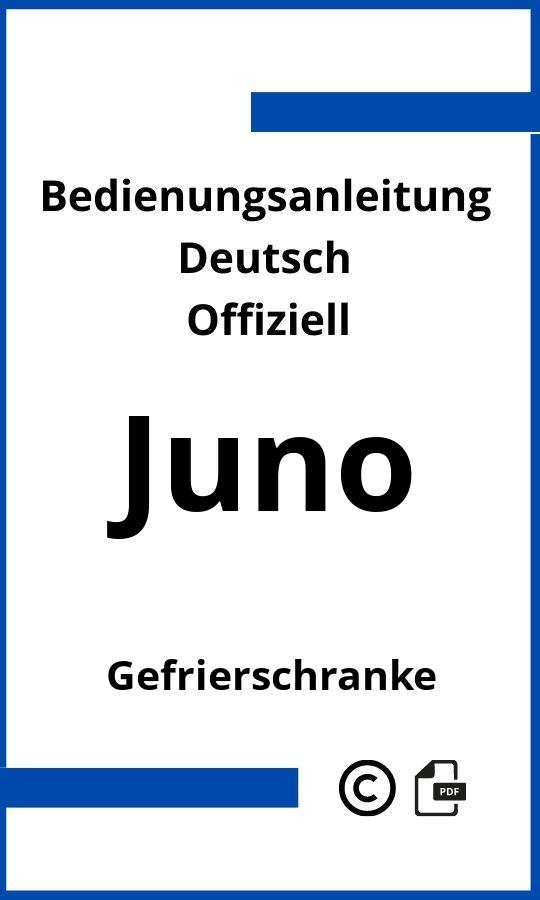 Juno Gefrierschrank Bedienungsanleitung