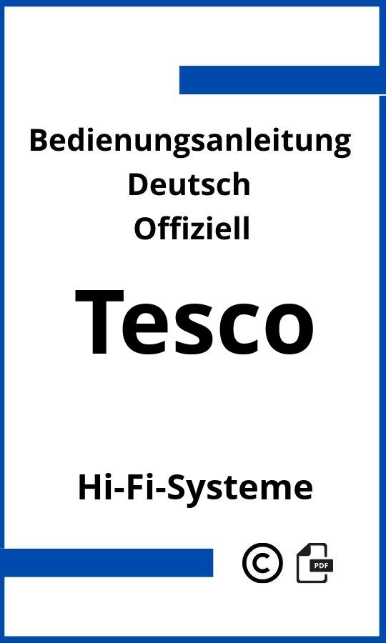 Tesco Hi-Fi-System Bedienungsanleitung