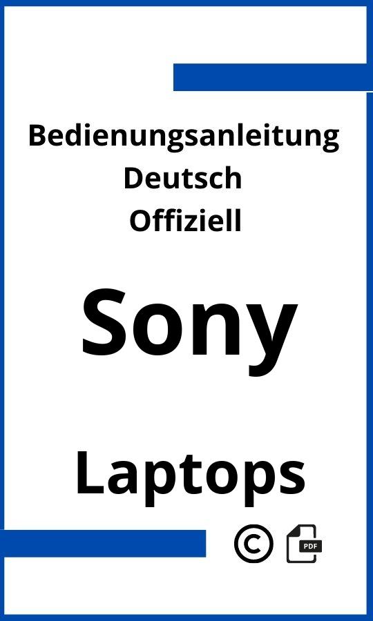 Sony Laptop Bedienungsanleitung