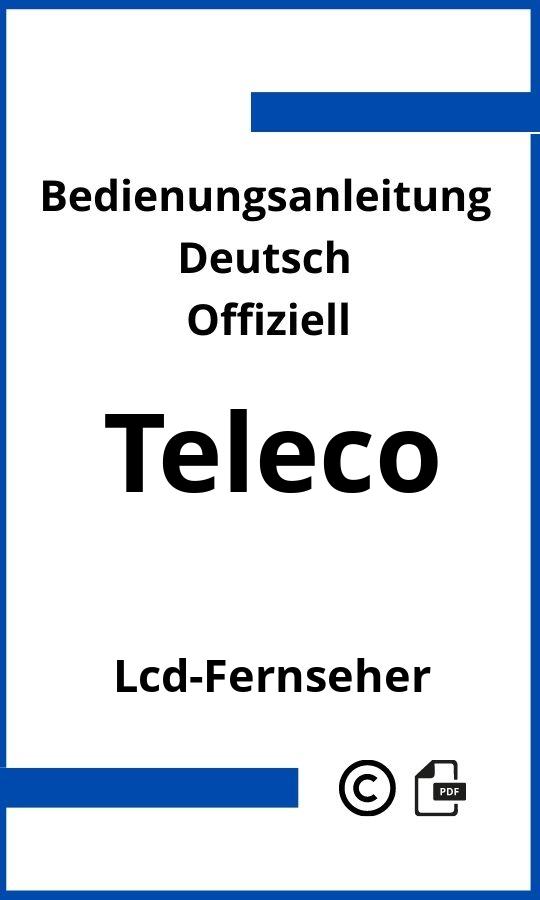 Teleco LCD-Fernseher Bedienungsanleitung