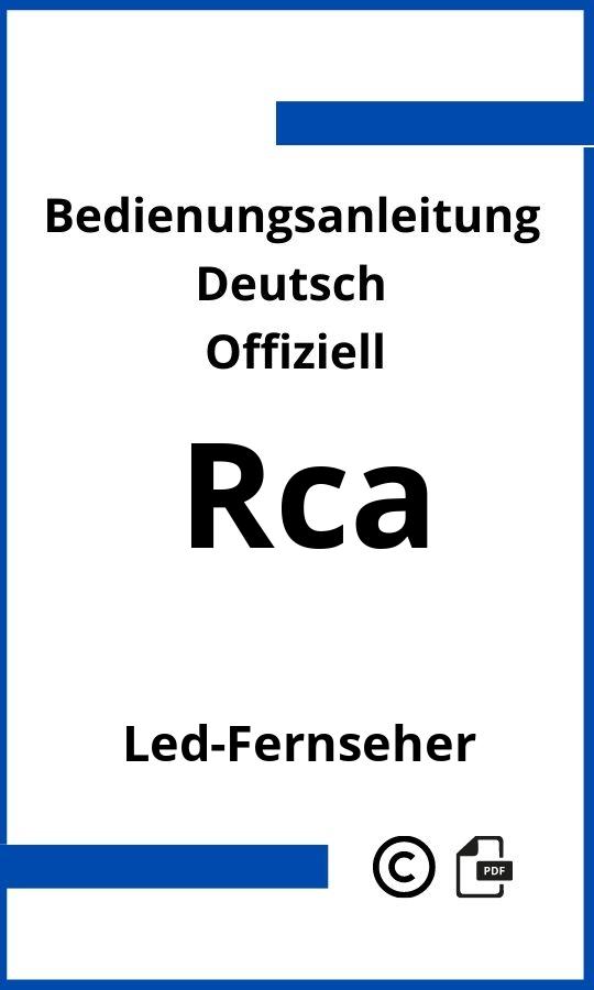 RCA LED-Fernseher Bedienungsanleitung