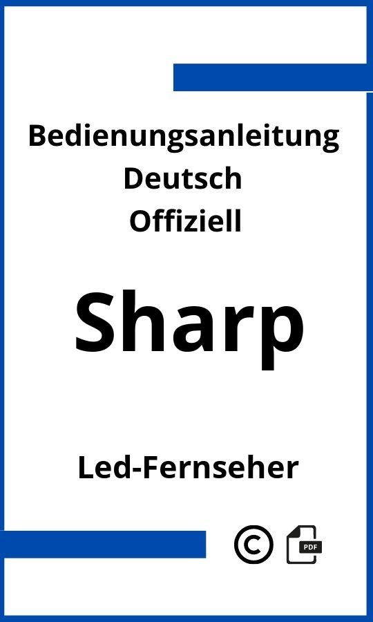 Sharp LED-Fernseher Bedienungsanleitung