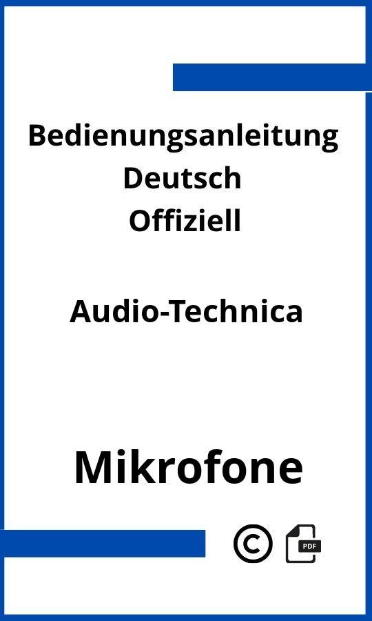 Audio-Technica Mikrofon Bedienungsanleitung