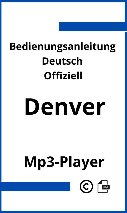 Denver MP3-Player Bedienungsanleitung
