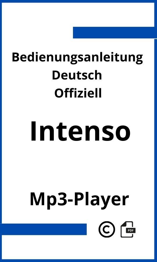 Intenso MP3-Player Bedienungsanleitung