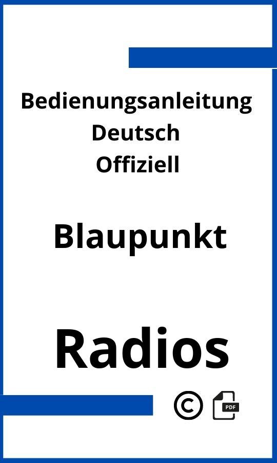 Blaupunkt Radio Bedienungsanleitung
