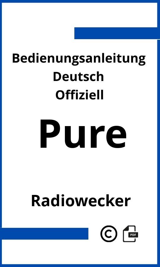 Pure Radiowecker Bedienungsanleitung