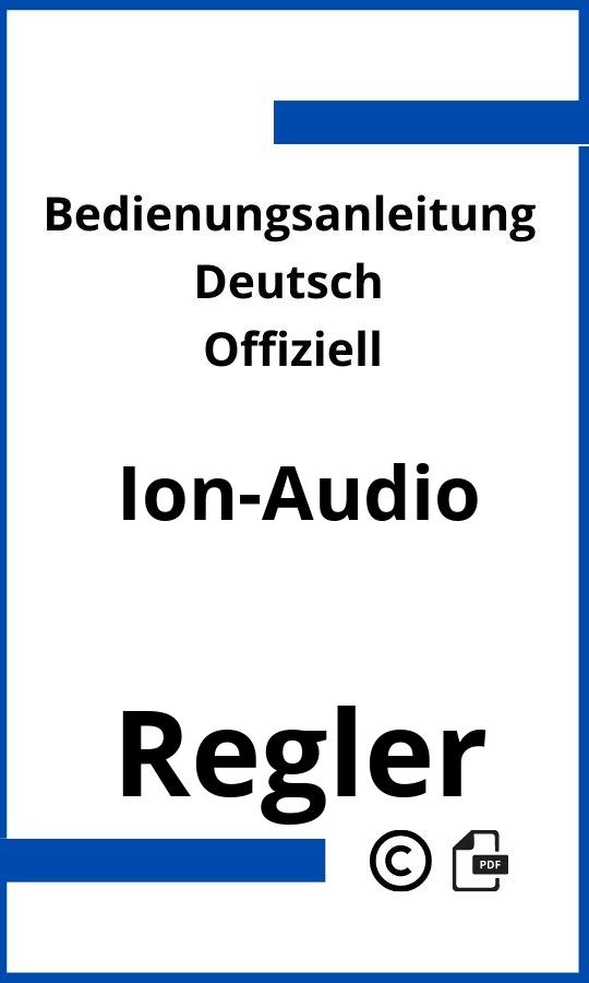 Ion Audio Regler Bedienungsanleitung