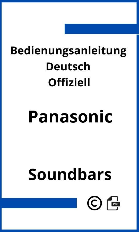 Panasonic Soundbar Bedienungsanleitung