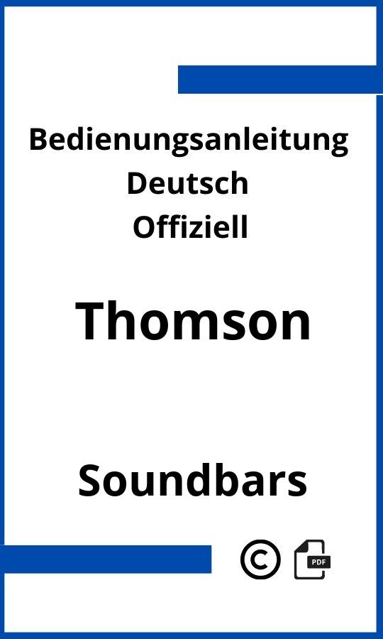 Thomson Soundbar Bedienungsanleitung