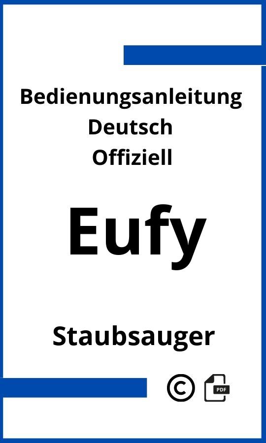 Eufy Staubsauger Bedienungsanleitung