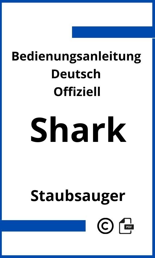 Shark Staubsauger Bedienungsanleitung