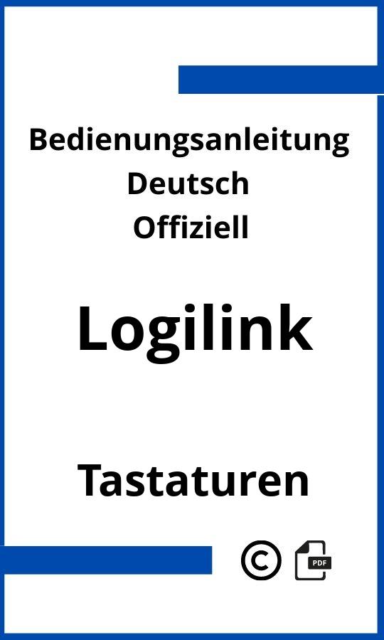 LogiLink Tastatur Bedienungsanleitung