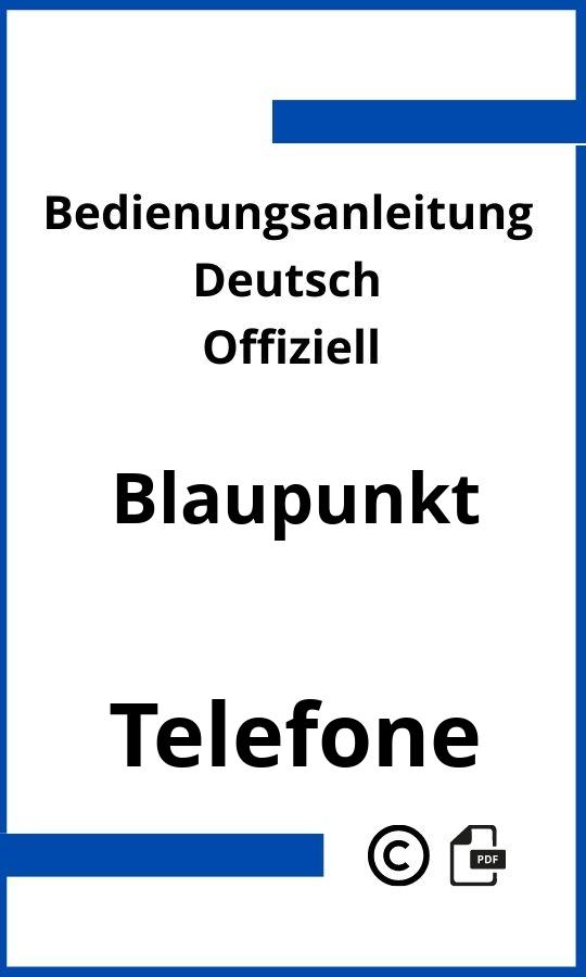 Blaupunkt Telefon Bedienungsanleitung