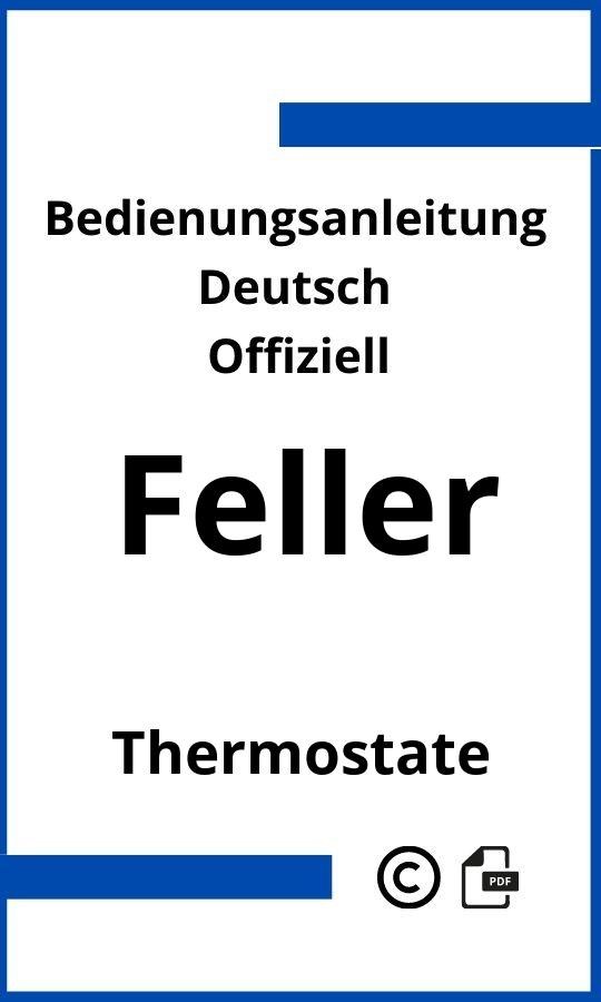 Feller Thermostat Bedienungsanleitung