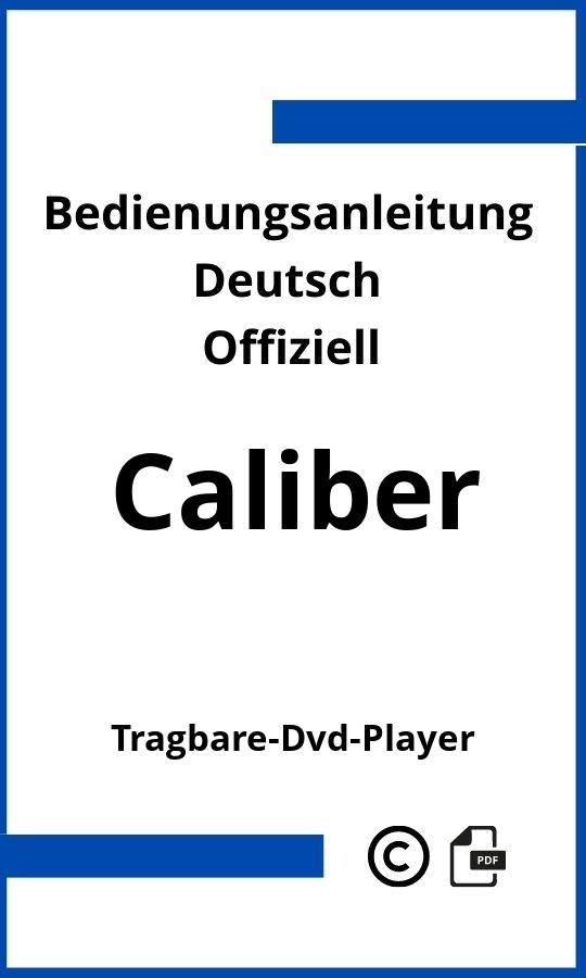 Caliber Tragbarer DVD-Player Bedienungsanleitung