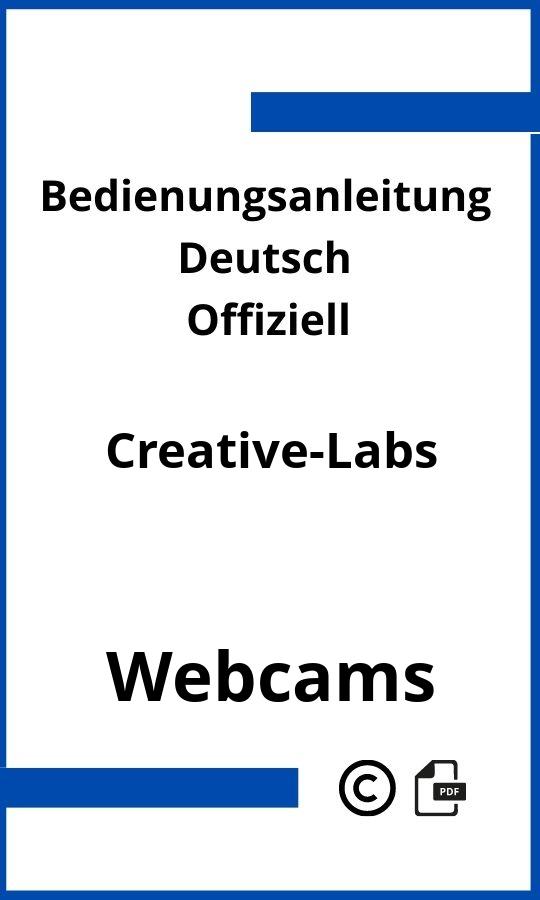 Creative Labs Webcam Bedienungsanleitung